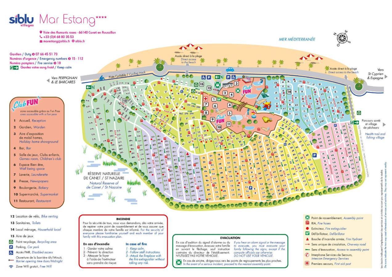 Mobilhome Neuf Mar Estang Acces Plage カネ エクステリア 写真